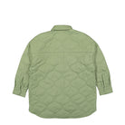Nike W Quilted Trenchcoat Oil Green / Black Coats Material | Overkill