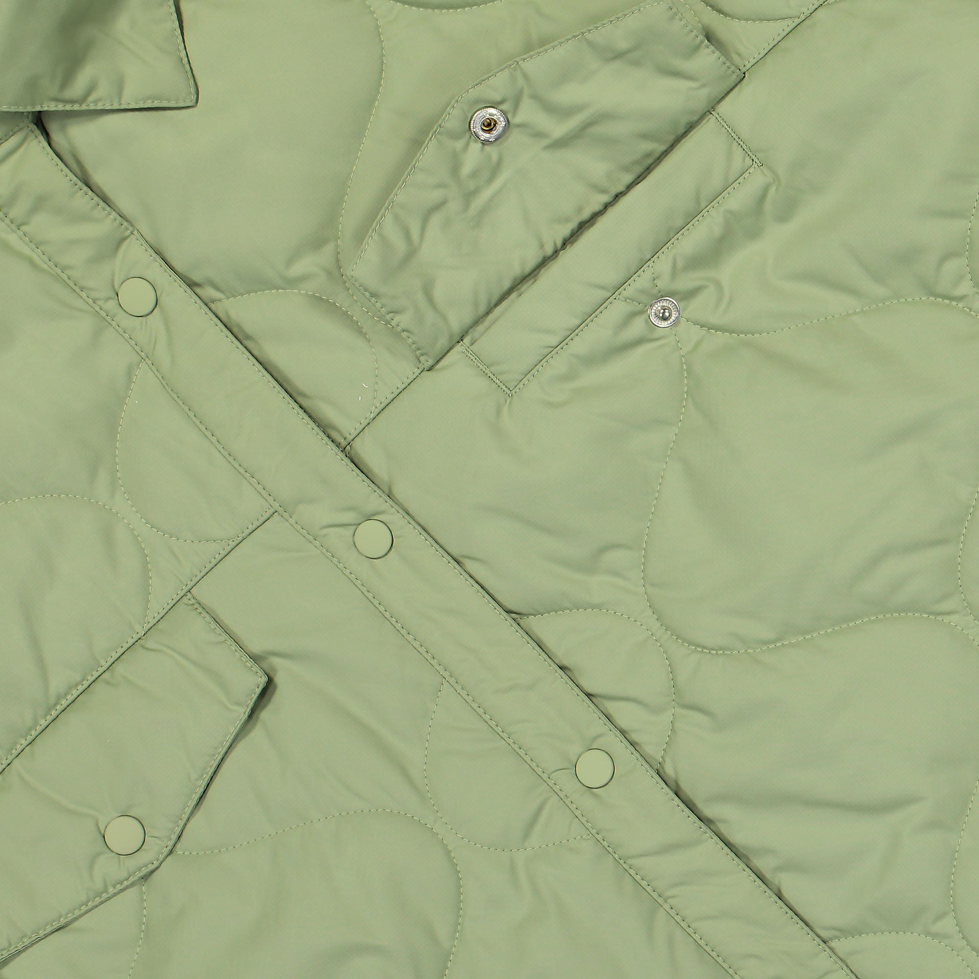 Nike W Quilted Trenchcoat Oil Green / Black Coats Detail view 1 | Overkill