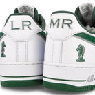 Nike Air Force 1 Low White-Deep Forest - Wolf Grey Low Top Sneakers  Detailfoto | Overkill