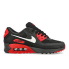 Nike Air Max 90 Anthracite / Summit White - Black - Mystic Red Low Top Sneakers  Silhouette | Overkill