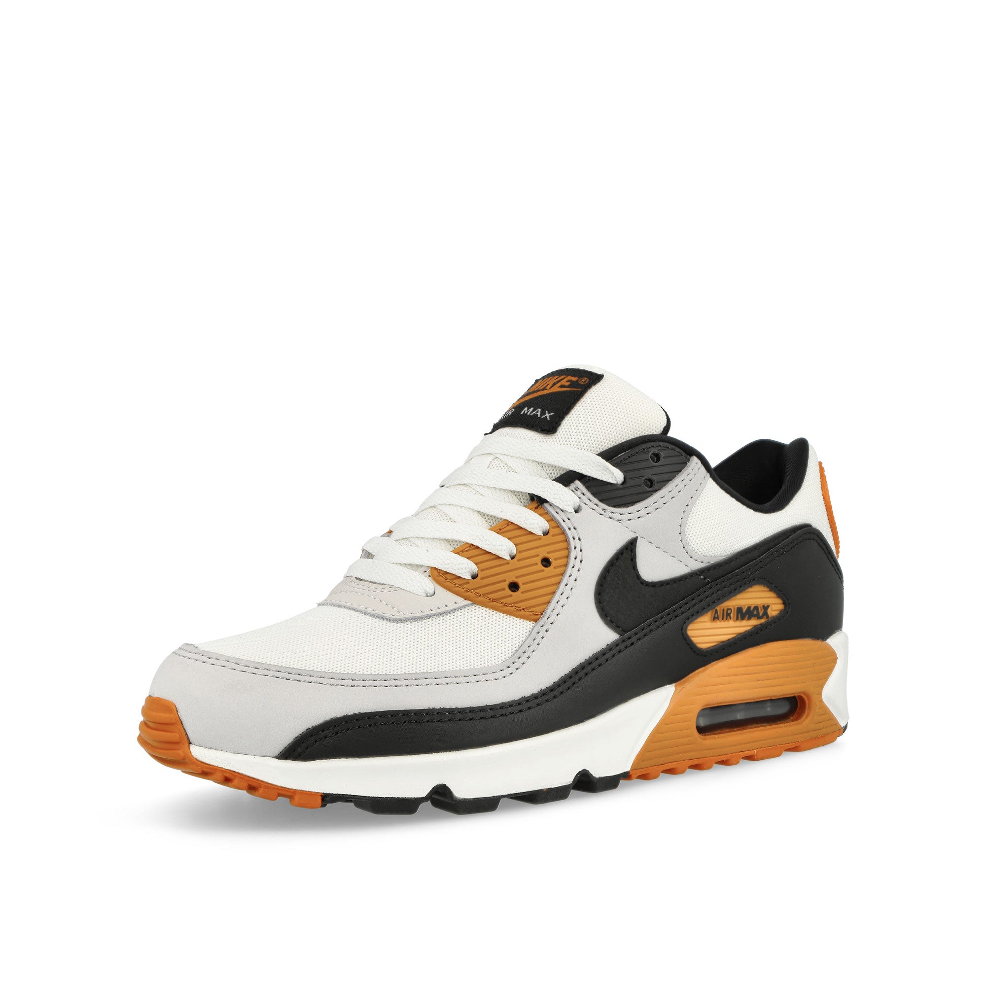 Nike Air Max 90 Pure Platinum / Summit White - Black - Monarch Low Top Sneakers  Close Up | Overkill