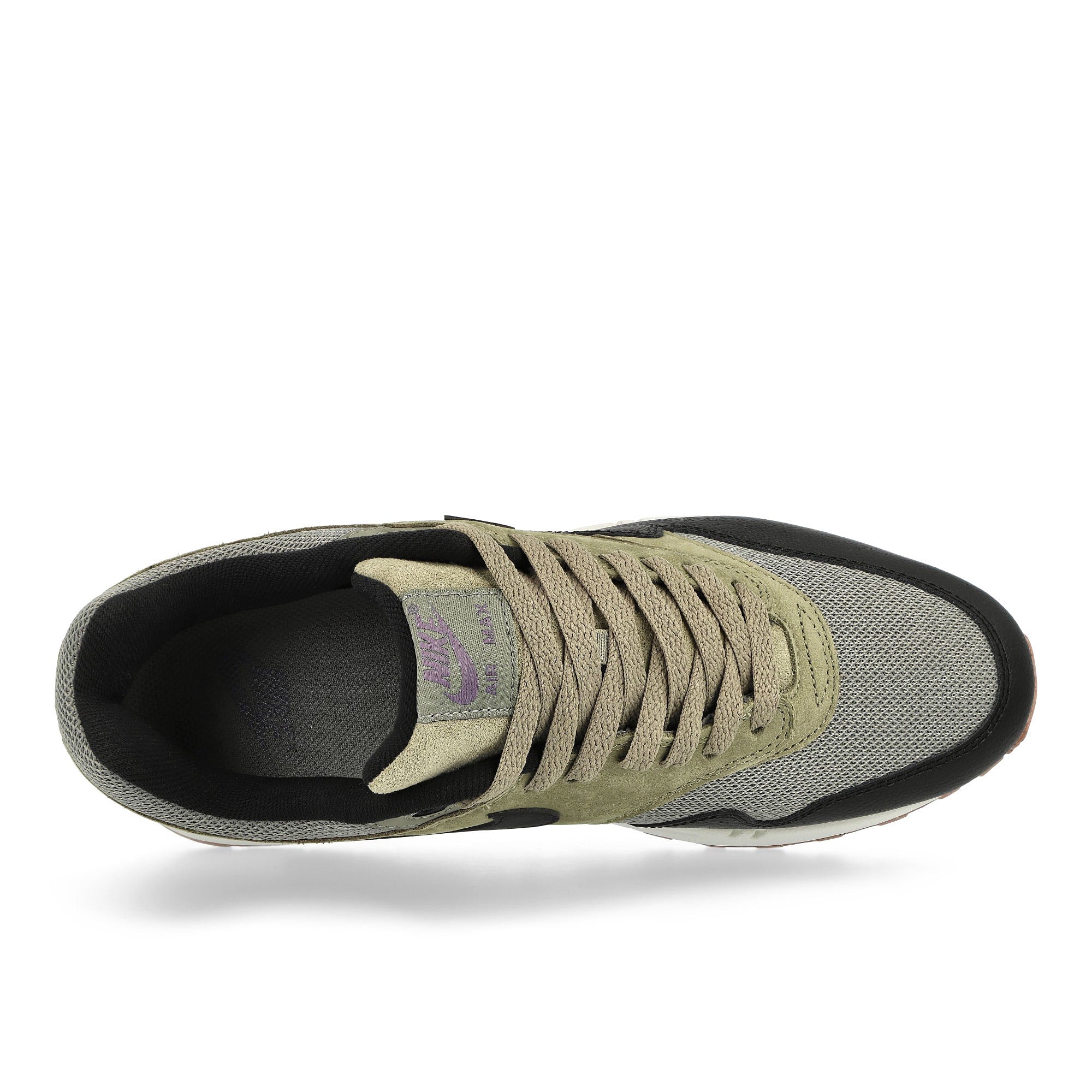 Nike Air Max 1 SC Dark Stucco / Black - Neutral Olive - Phantom Low Top Sneakers  Detailfoto | Overkill