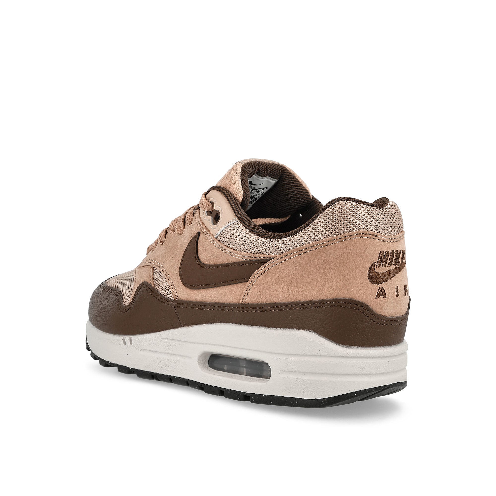 Nike Air Max 1 SC Hemp / Cacao Wow - Dusted Clay Low Top Sneakers  Material | Overkill