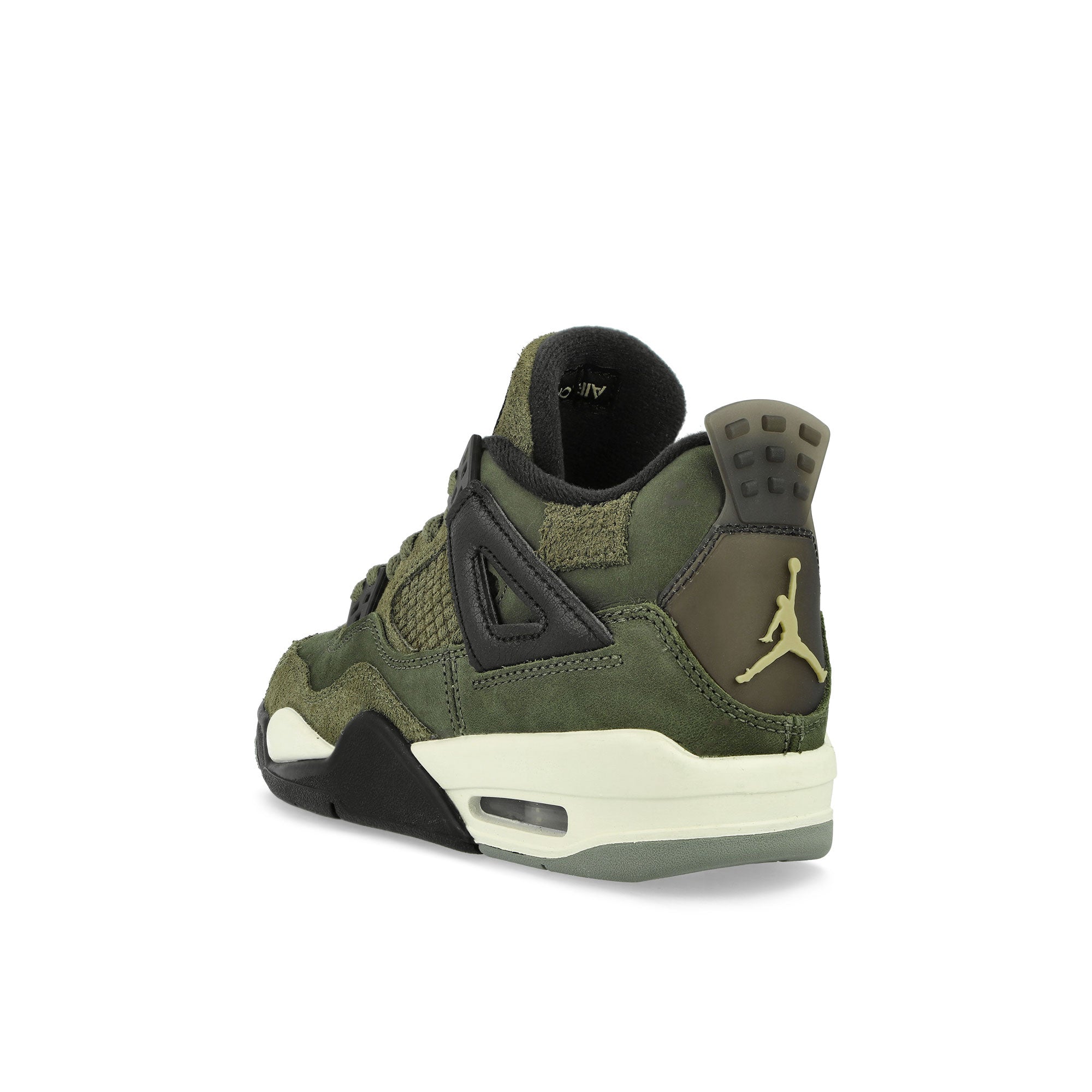 Jordan Jordan 4 Retro Se Craft GS Medium Olive / Pale Vanilla - Cargo Khaki Sneakers  Material | Overkill