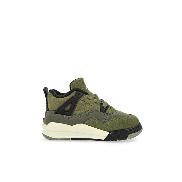 Jordan Jordan 4 Retro Se Craft TD Medium Olive-Pale Vanilla - Cargo Khaki High Top Sneakers  Silhouette | Overkill