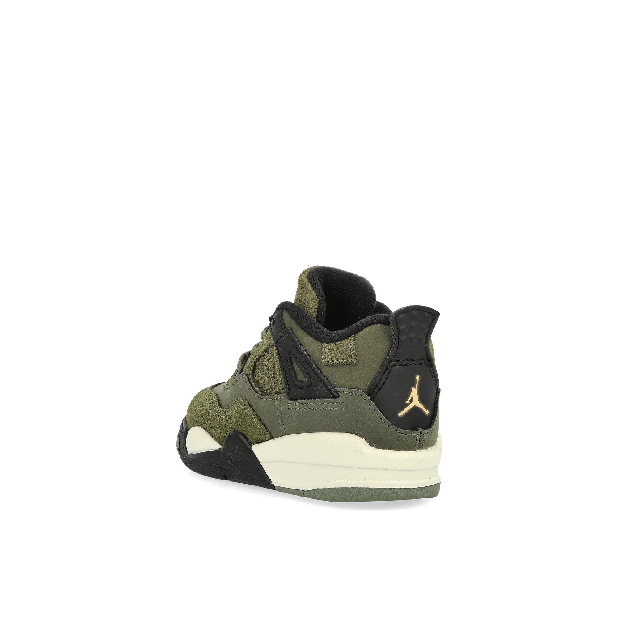 Jordan Jordan 4 Retro Se Craft TD Medium Olive-Pale Vanilla - Cargo Khaki High Top Sneakers  Material | Overkill