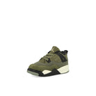 Jordan Jordan 4 Retro Se Craft TD Medium Olive-Pale Vanilla - Cargo Khaki High Top Sneakers  Close Up | Overkill