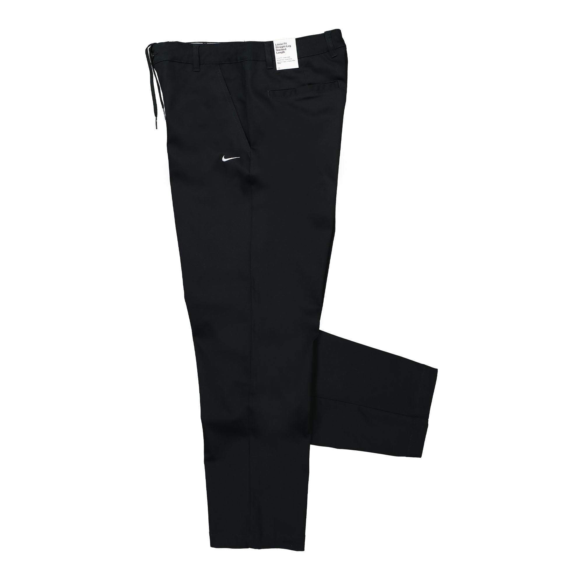 Nike Chino Pant Black / White Casual Pants Close-up | Overkill
