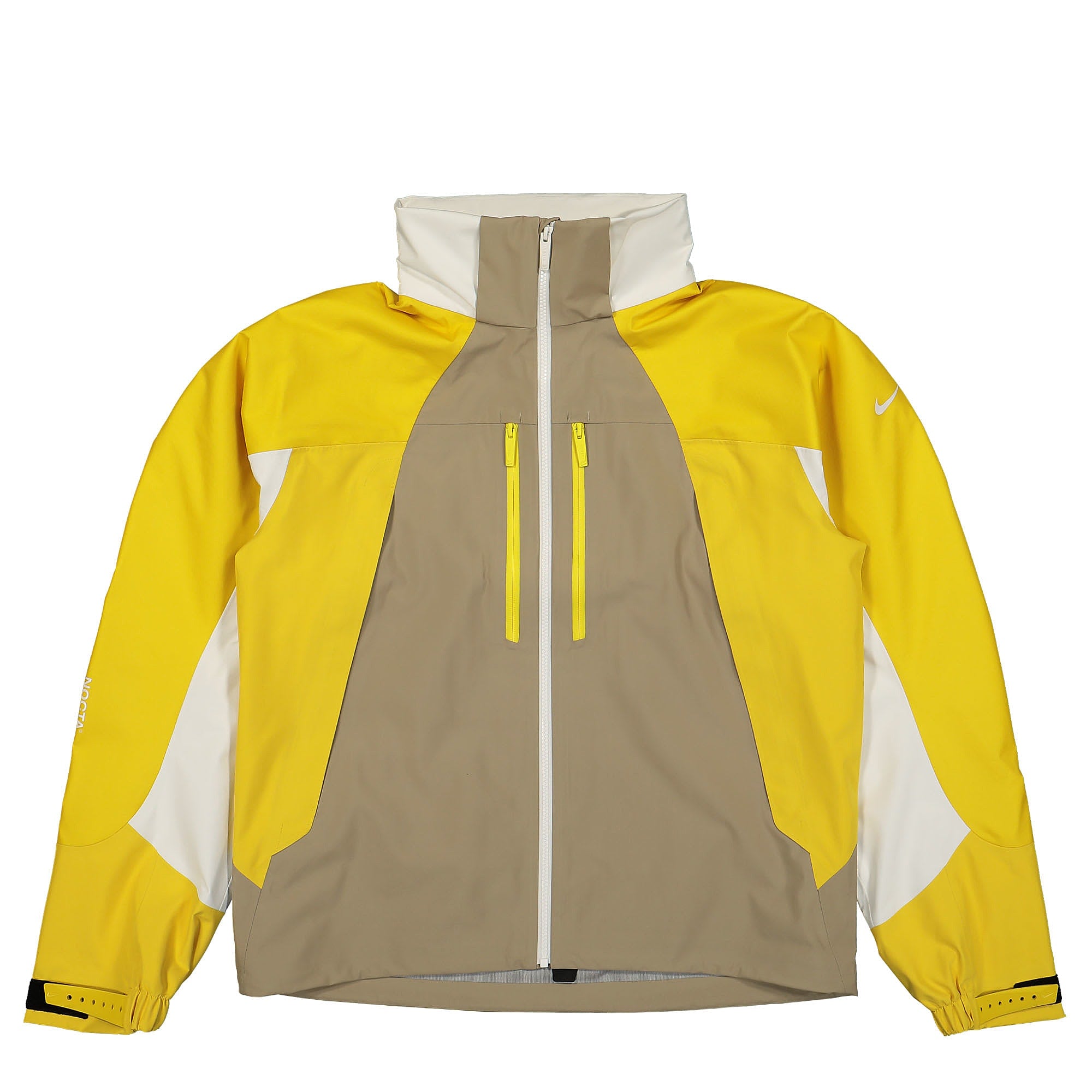 Nike NRG Hooded Tech Jacket Khaki / Vivid Sulfur / Sail / Baltic Blue Windbreaker FD2160 247 | Overkill