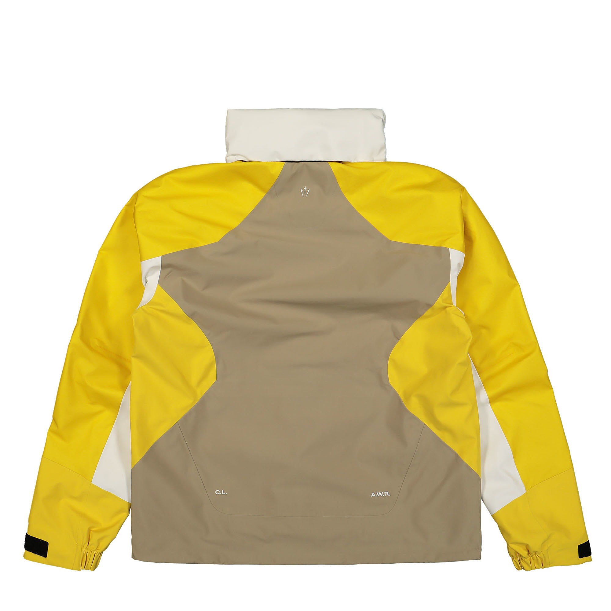 Nike NRG Hooded Tech Jacket Khaki / Vivid Sulfur / Sail / Baltic Blue Windbreaker Material | Overkill