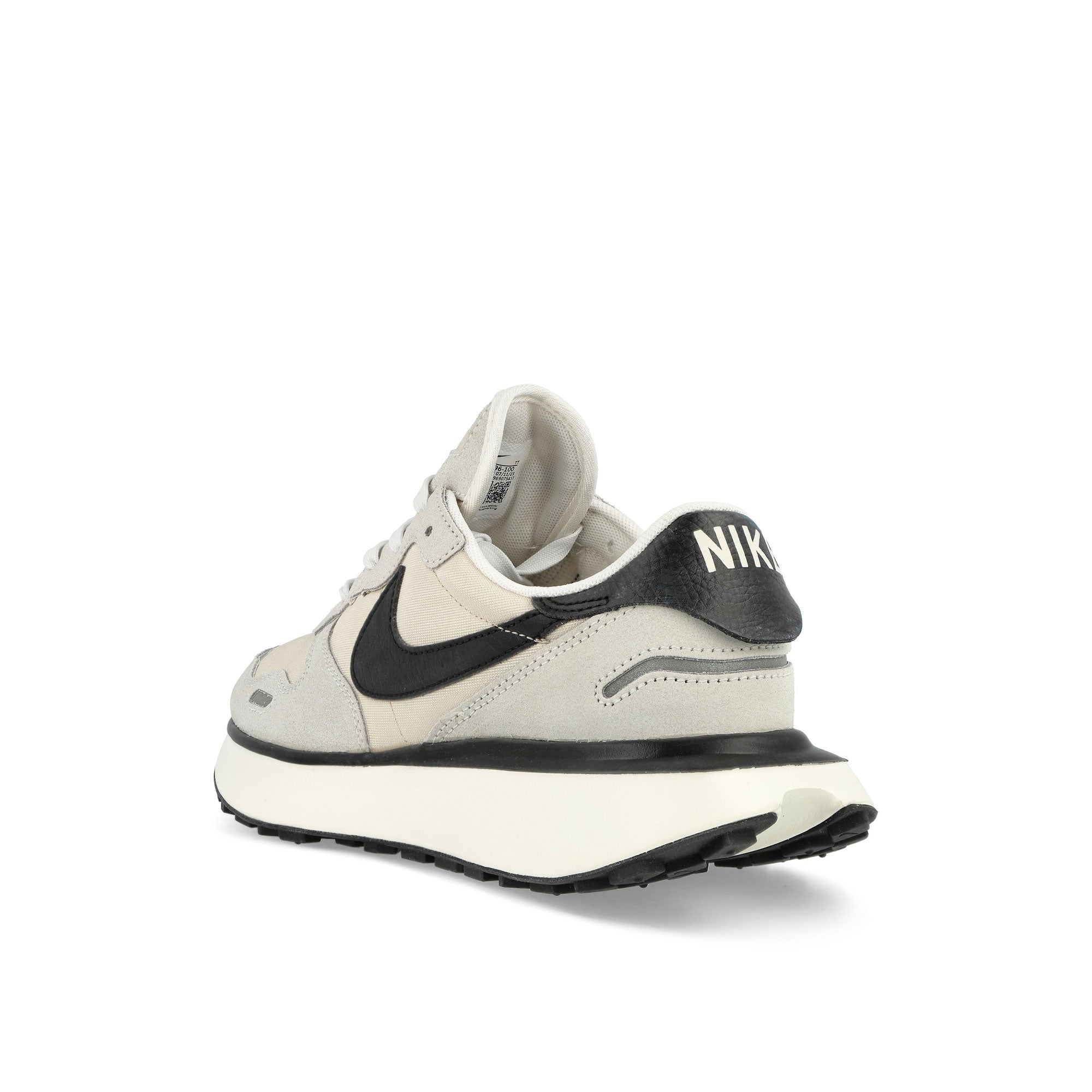 Nike W Phoenix Waffle Summit White / Black - Sanddrift - Sail Low Top Sneakers  Material | Overkill