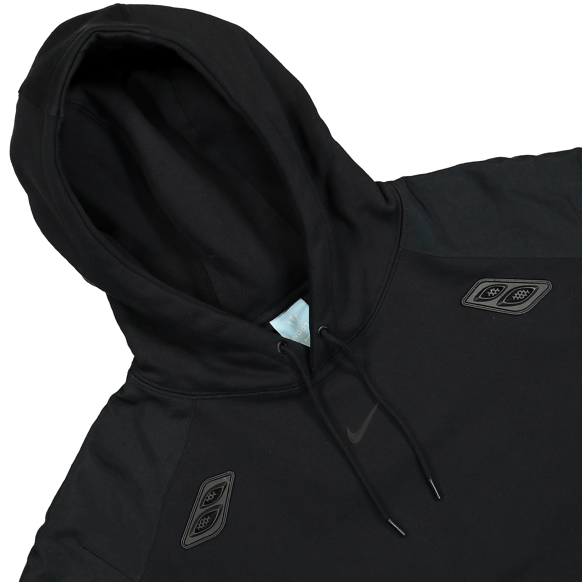 Nike NRG L'ART Fleece Hoodie Black Hoodies Close-up | Overkill