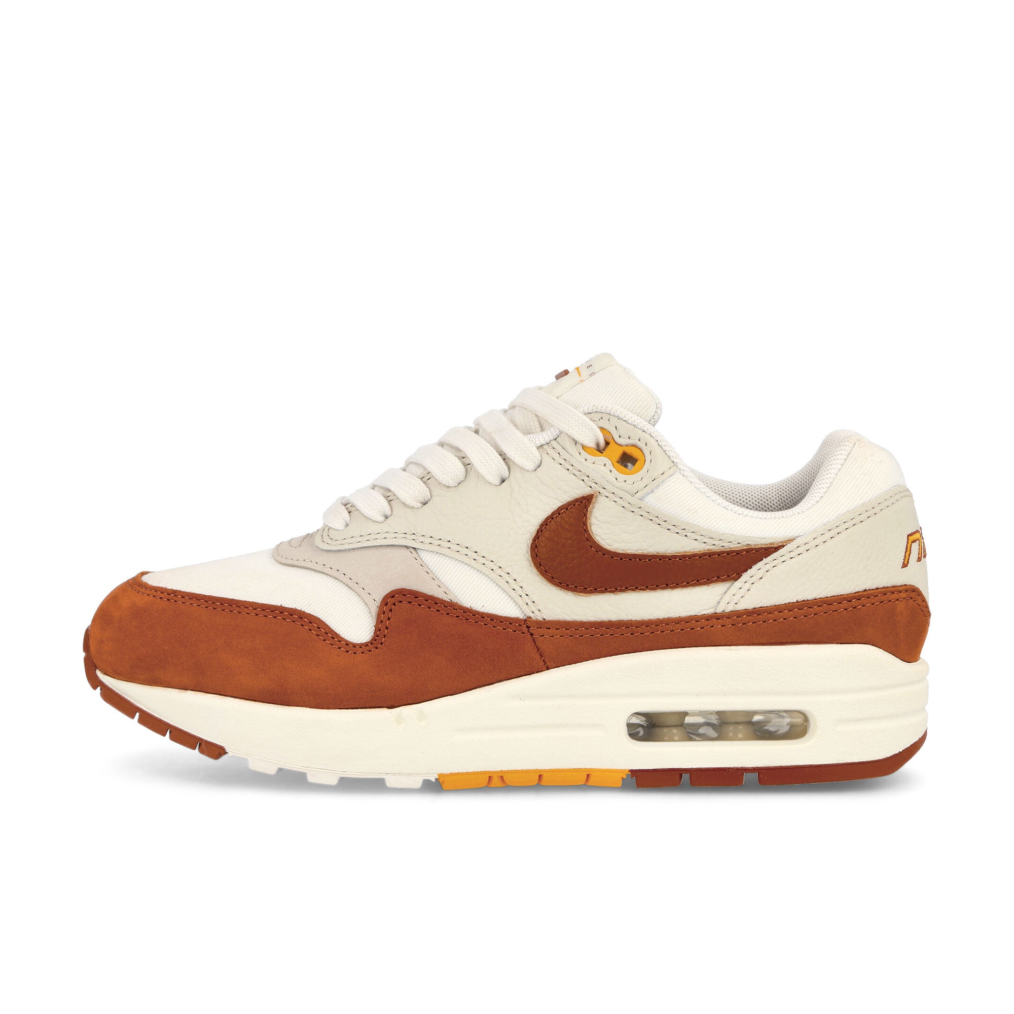 Nike W Air Max 1 LX Sail / Rugged Orange - Light Orewood Brown Low Top Sneakers FD2370 100 | Overkill
