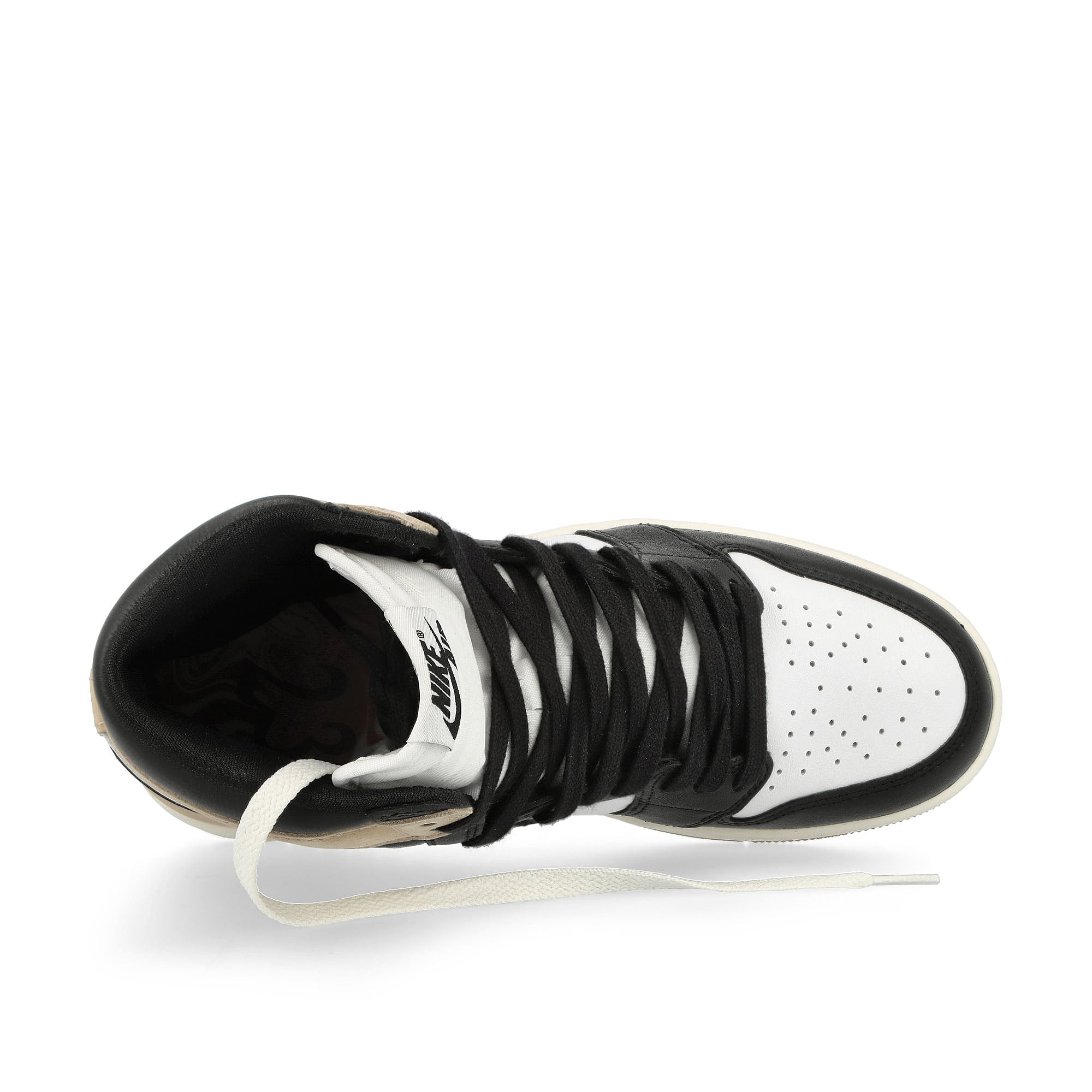 Jordan Wmns Air Jordan 1 Retro High OG Black / Legend Md Brown - White - Sail High Top Sneakers  Detailfoto | Overkill