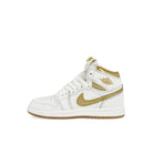 Jordan Jordan 1 Retro High OG PS White / Metallic Gold - Gum Light Brown High Top Sneakers FD2597 107 | Overkill