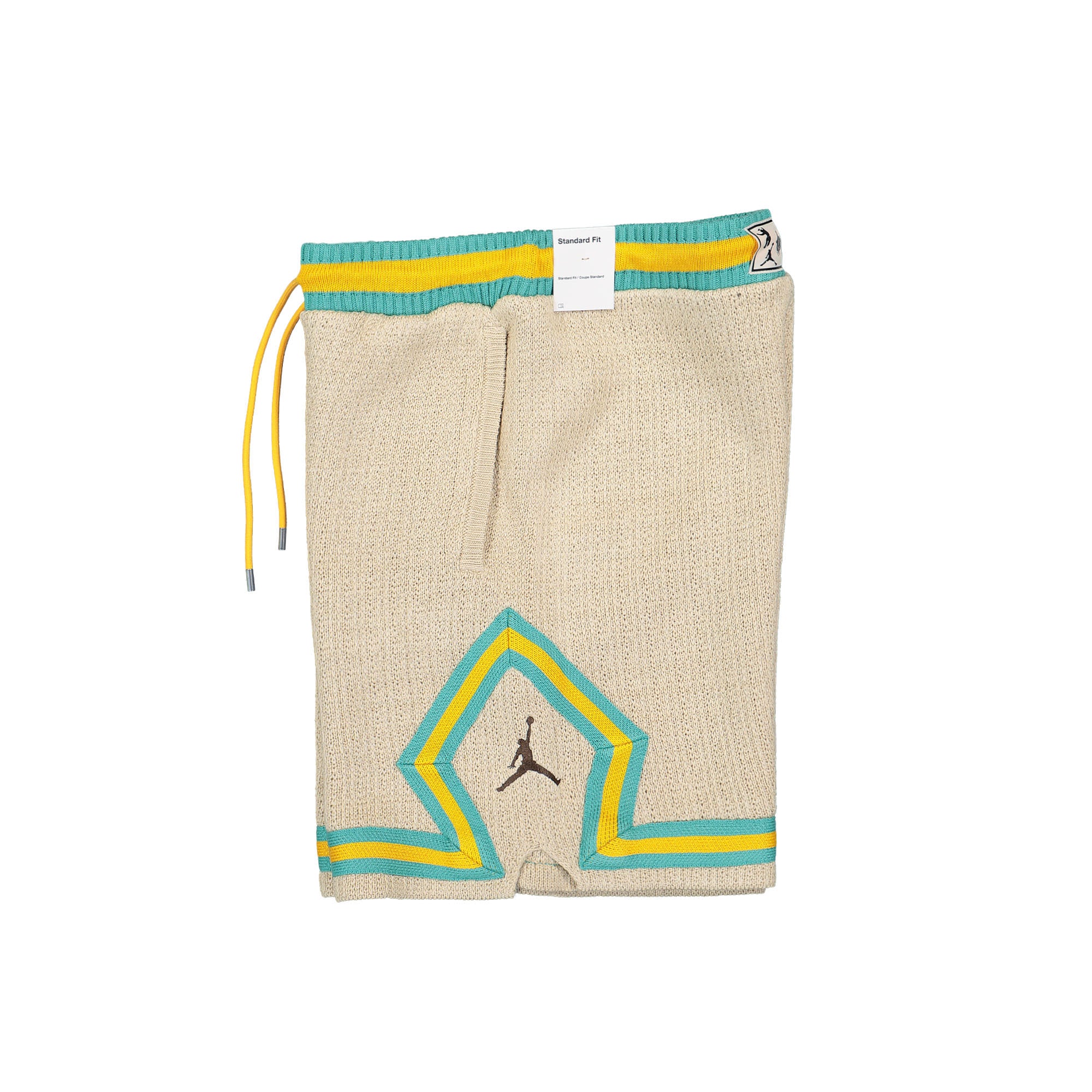 Jordan Union x Bephies Beauty Supply x Jordan Diamond Short Baroque Brown / Washed Teal / Baroque Brown Shorts Close-up | Overkill