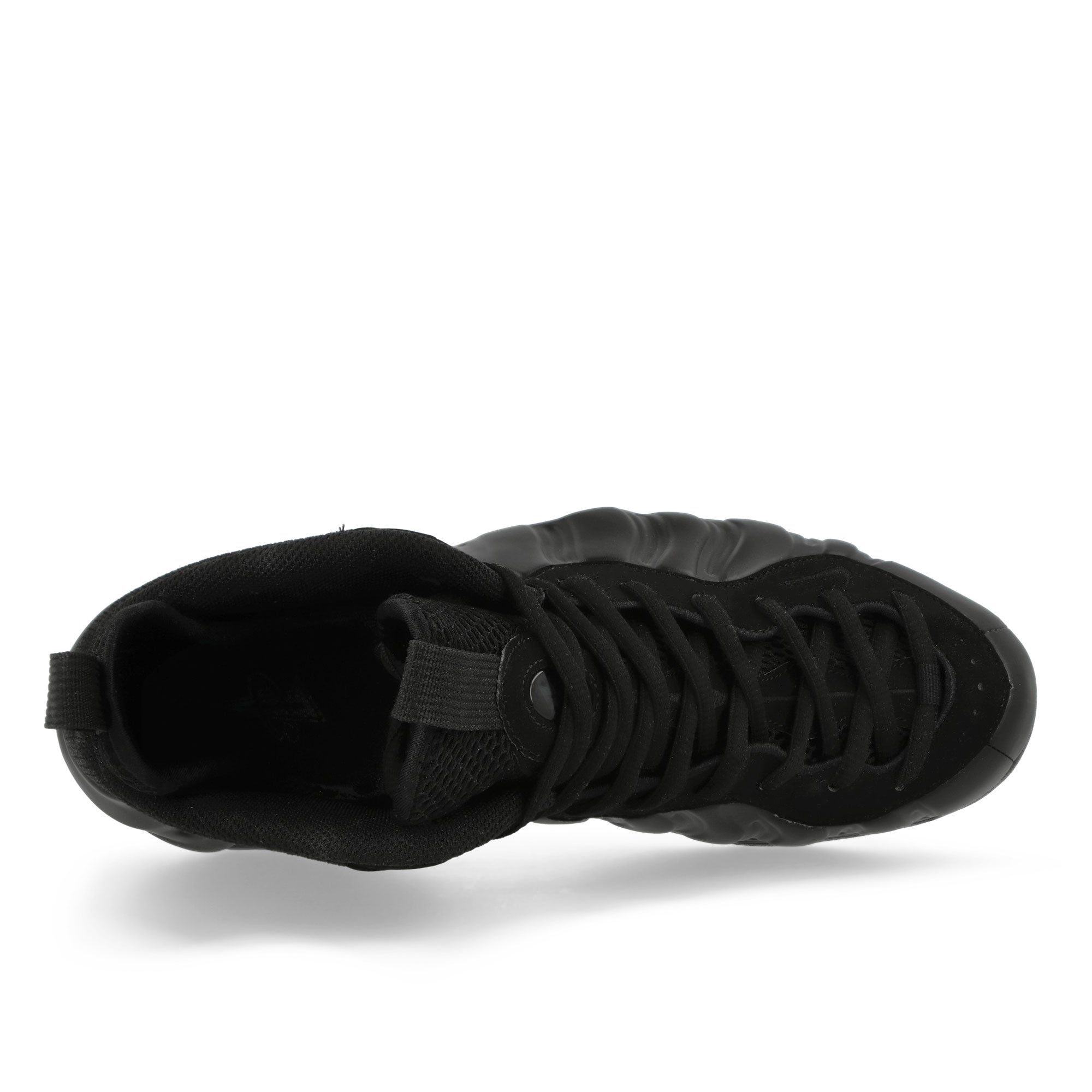 Nike Air Foamposite One Black / Anthracite - Black Mid Top Sneakers  Detailfoto | Overkill