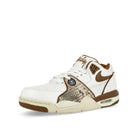 Nike Stussy x Nike Air Flight '89 Low SP White / Pecan - Fossil Low Top Sneakers  Close Up | Overkill