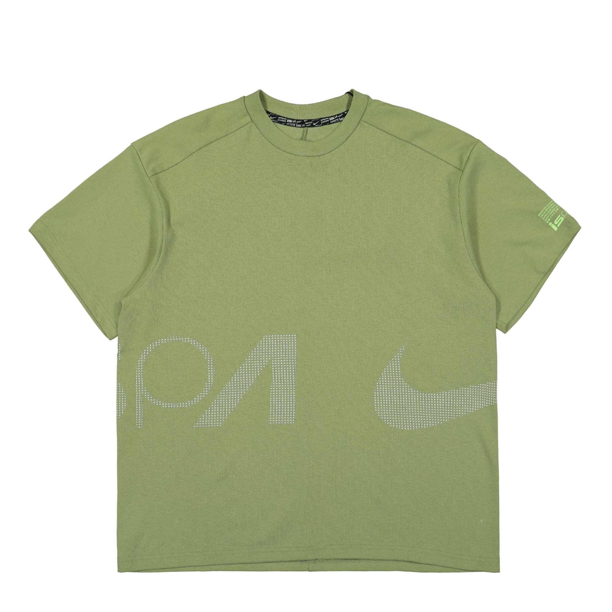 Nike ISPA Short Sleeve T-Shirt Alligator / Ghost Green / Light Silver T-Shirts FD7856 334 | Overkill