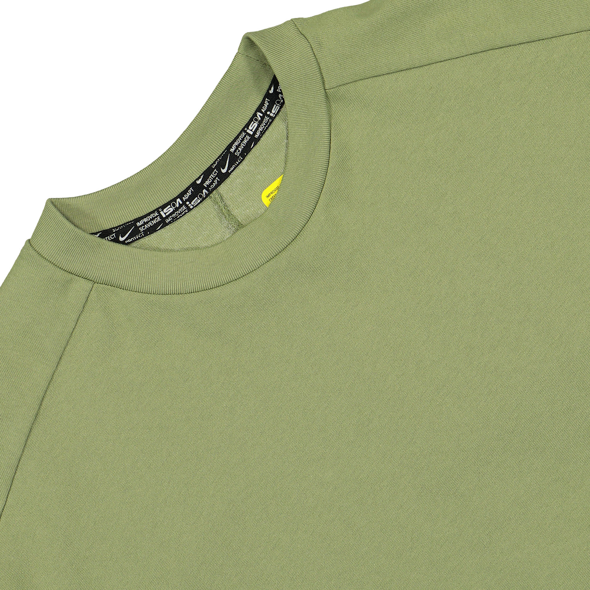Nike ISPA Short Sleeve T-Shirt Alligator / Ghost Green / Light Silver T-Shirts Close-up | Overkill