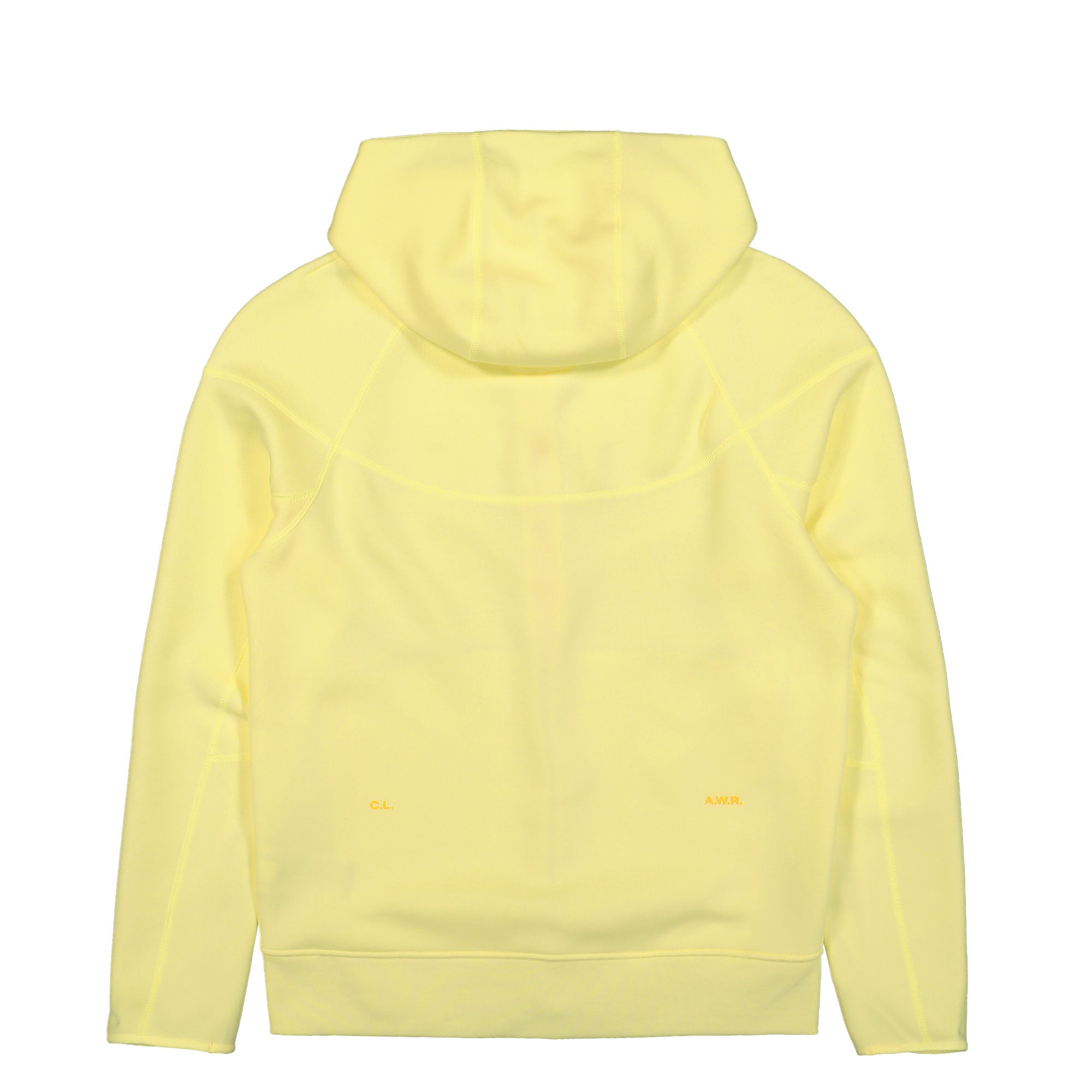 Nike NRG Tech Fleece Full Zip Hoodie Citron Tint / Vivid Sulfur Hoodies Material | Overkill