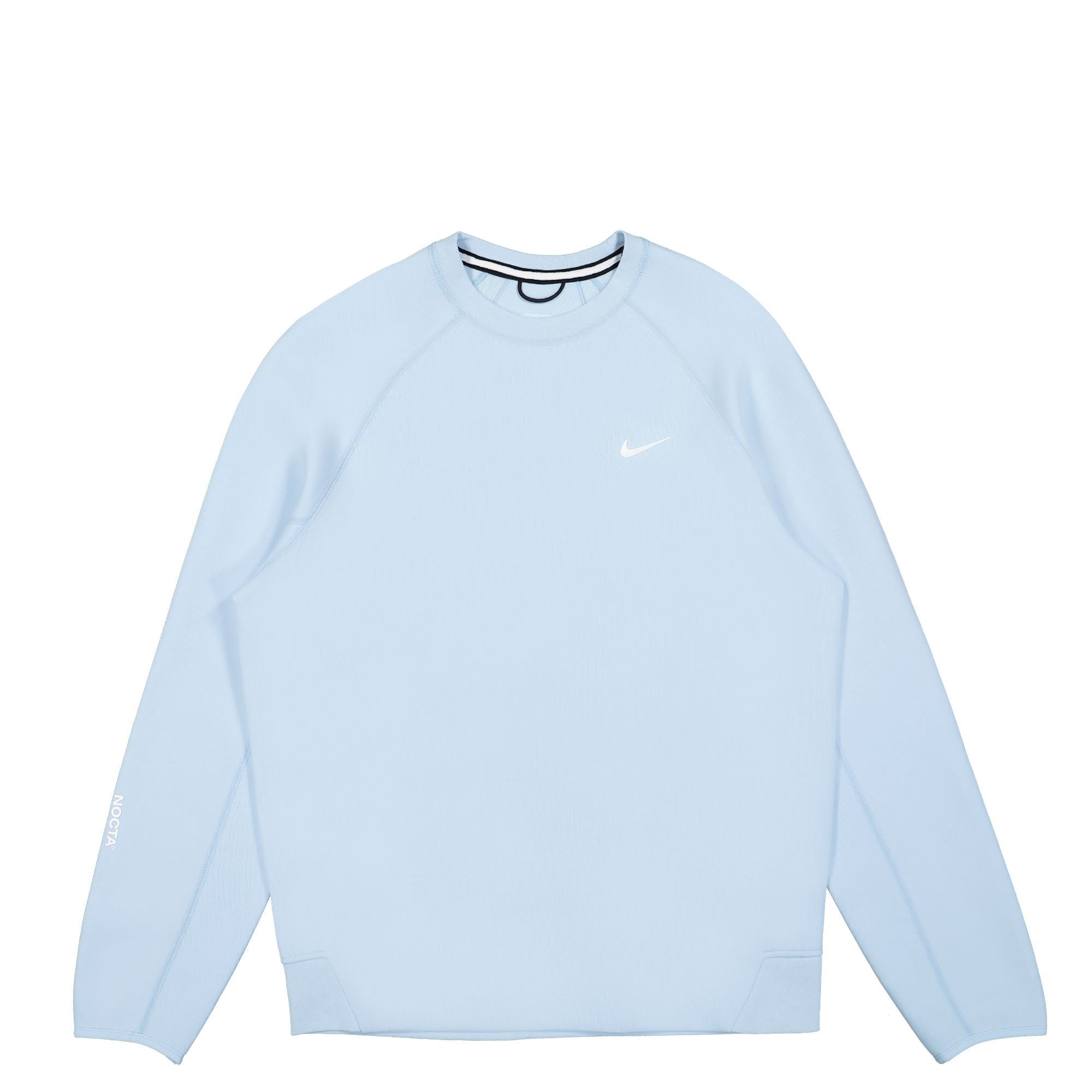 Nike NOCTA x Nike Tech Fleece Crew Cobalt Tint / White Sweatshirts FD8457 428 | Overkill