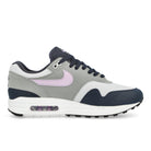 Nike Air Max 1 Football Grey / Lilac Bloom - Thunder Blue Low Top Sneakers  Silhouette | Overkill