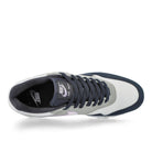 Nike Air Max 1 Football Grey / Lilac Bloom - Thunder Blue Low Top Sneakers  Detailfoto | Overkill