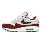 Nike Air Max 1 White / Black - Dark Team Red - Pure Platinut Low Top Sneakers FD9082 106 | Overkill