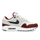 Nike Air Max 1 White / Black - Dark Team Red - Pure Platinut Low Top Sneakers  Silhouette | Overkill