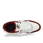 Nike Air Max 1 White / Black - Dark Team Red - Pure Platinut Low Top Sneakers  Detailfoto | Overkill