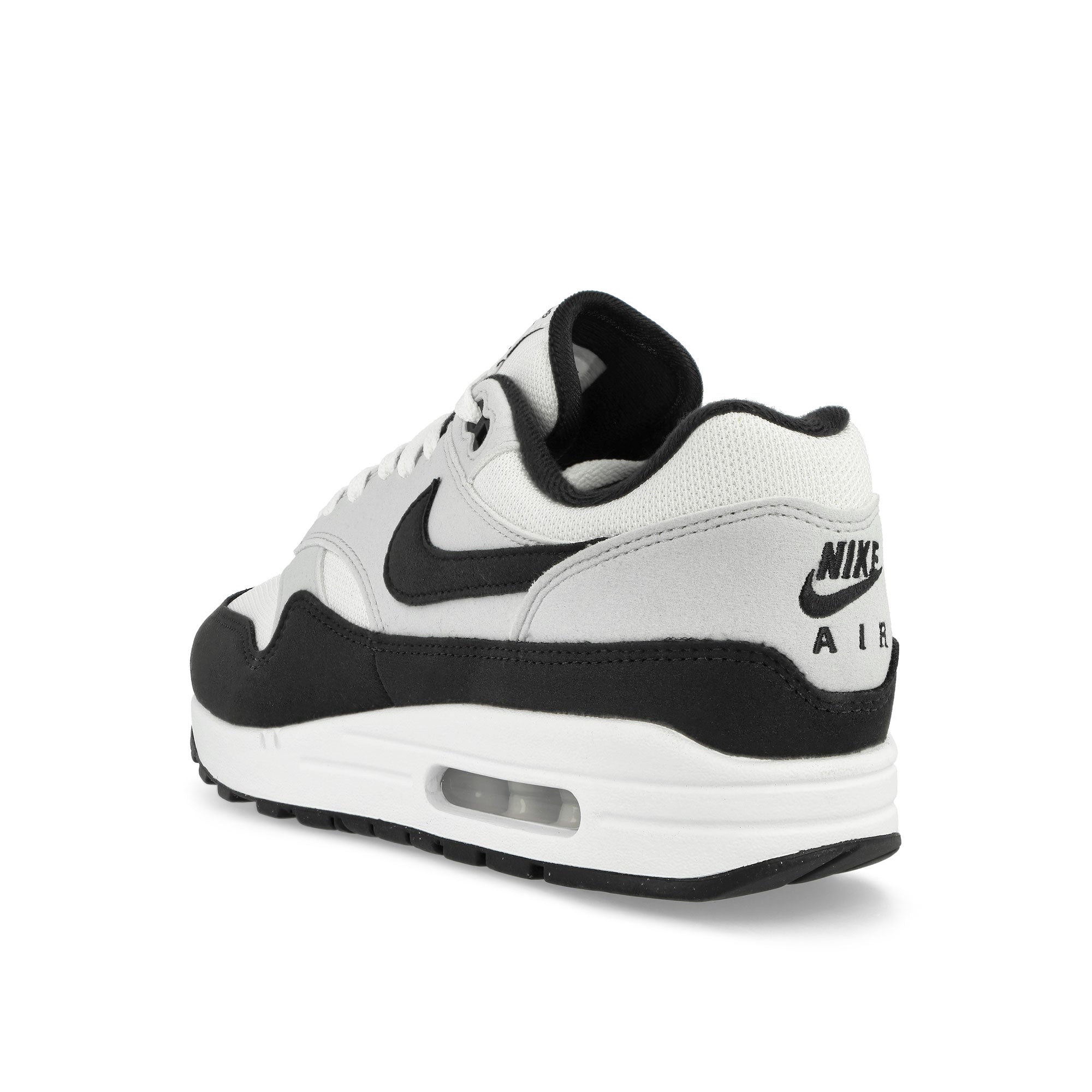 Nike Air Max 1 White / Black - Pure Platinum Low Top Sneakers  Material | Overkill