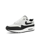 Nike Air Max 1 White / Black - Pure Platinum Low Top Sneakers  Close Up | Overkill