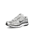 Nike Wmns P-6000 White-Black - Metallic Silver Low Top Sneakers  Close Up | Overkill