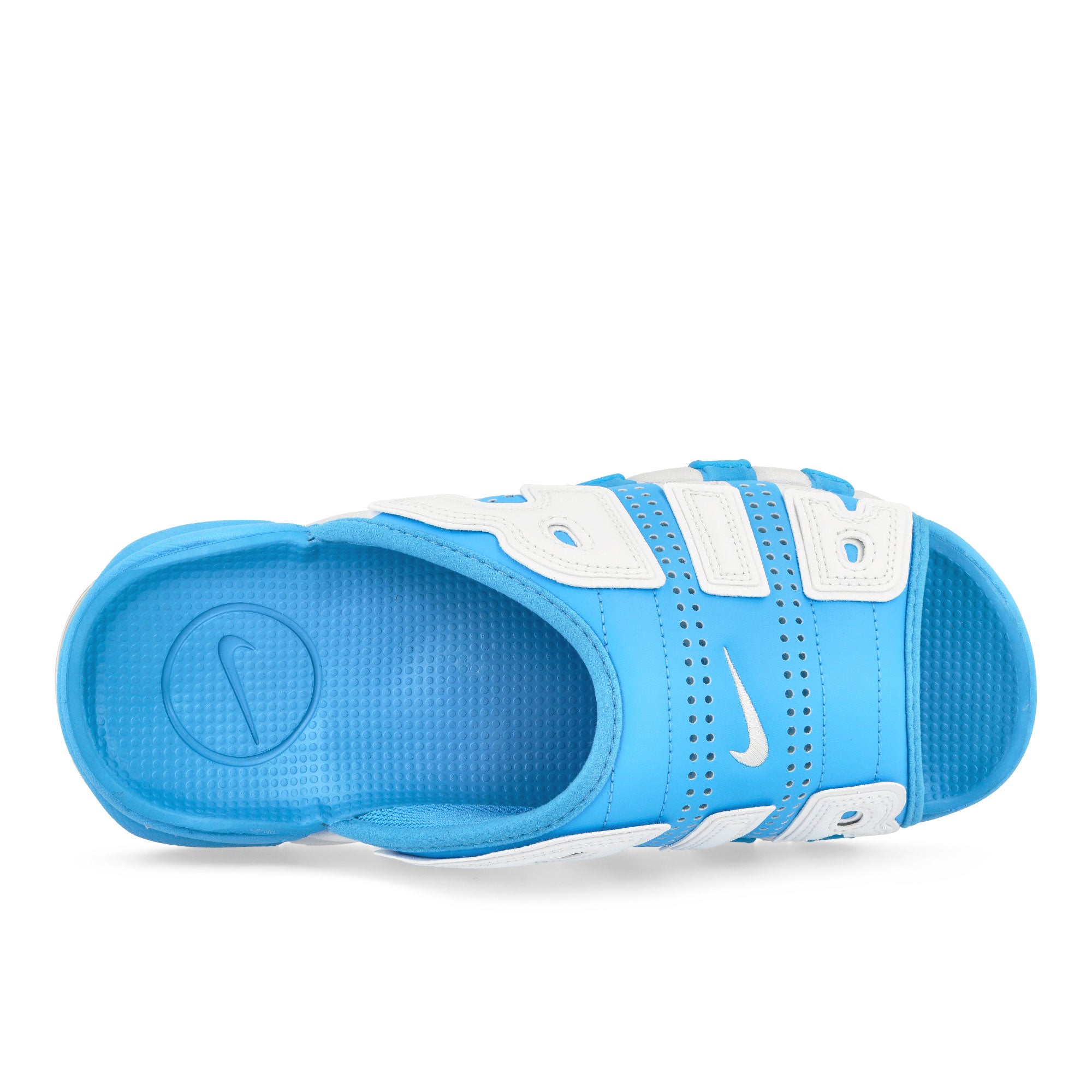 Nike Air More Uptempo University Blue / White - University Blue Slides, Sandals & Slippers  Detailfoto | Overkill