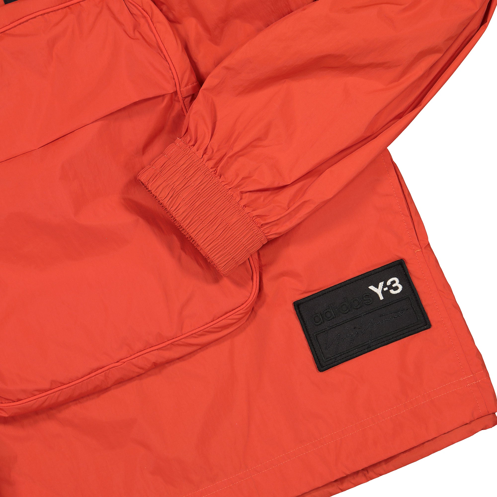 Y-3 U Packable Half-Zip Shell Track Jacket Icon Orange Track Jackets Close-up | Overkill