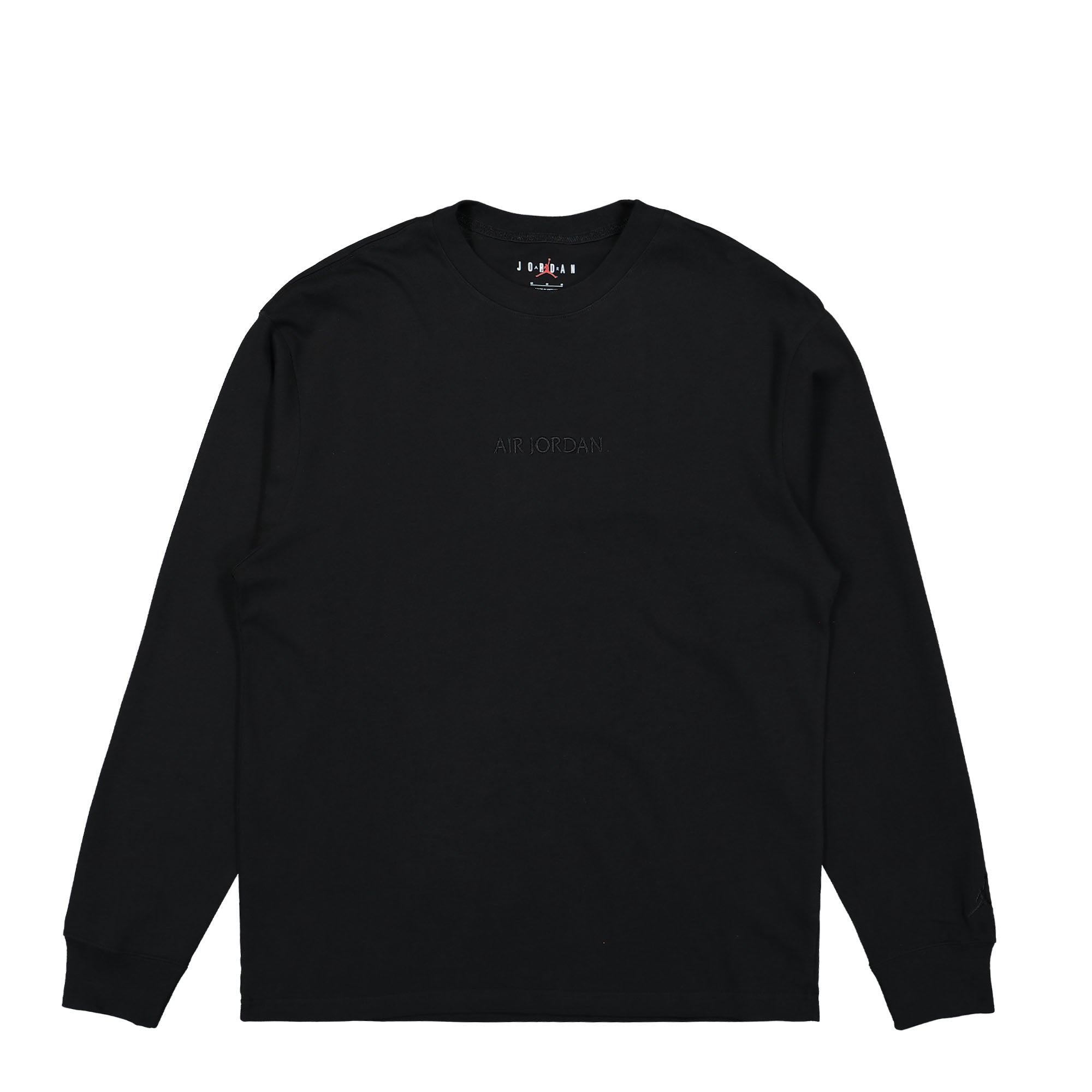 Jordan Air Jordan Wordmark Long Sleeve Tee Black Longsleeves FJ0702 010 | Overkill