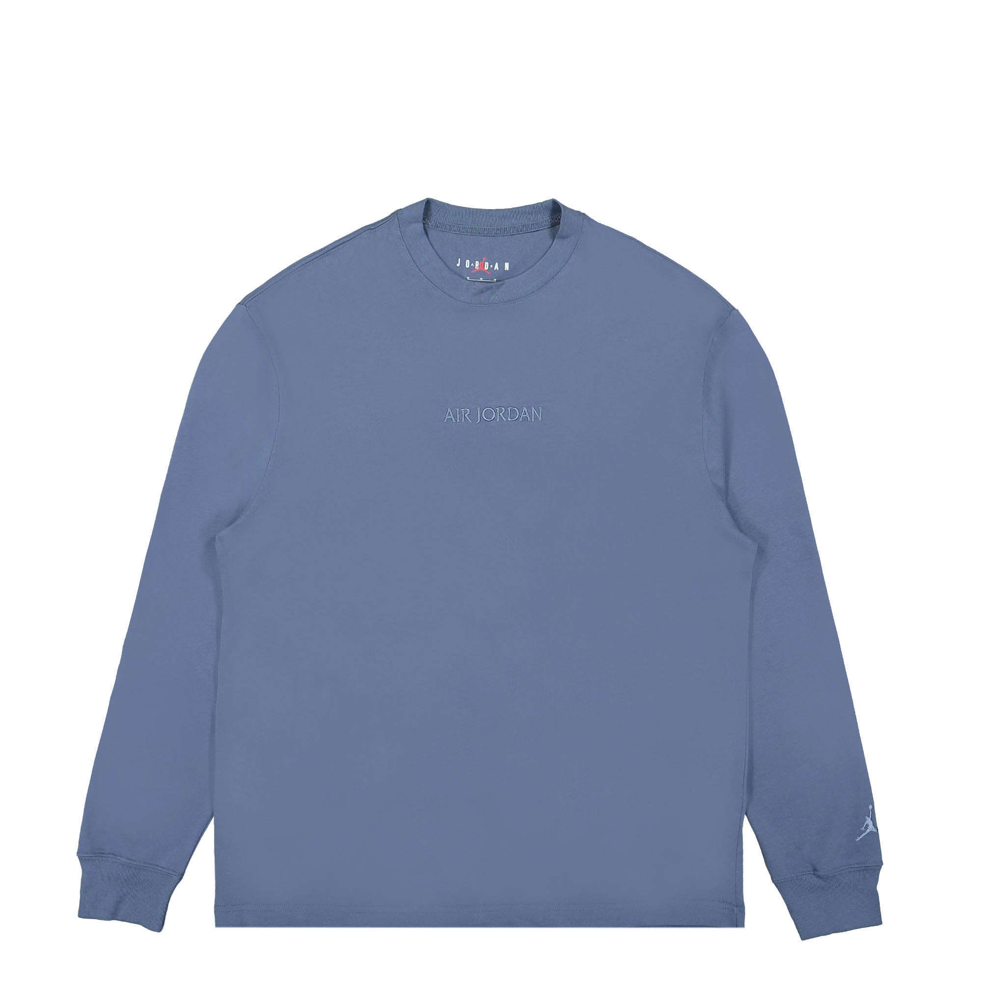 Jordan Air Jordan Wordmark Long Sleeve Tee Diffused Blue Longsleeves FJ0702 491 | Overkill