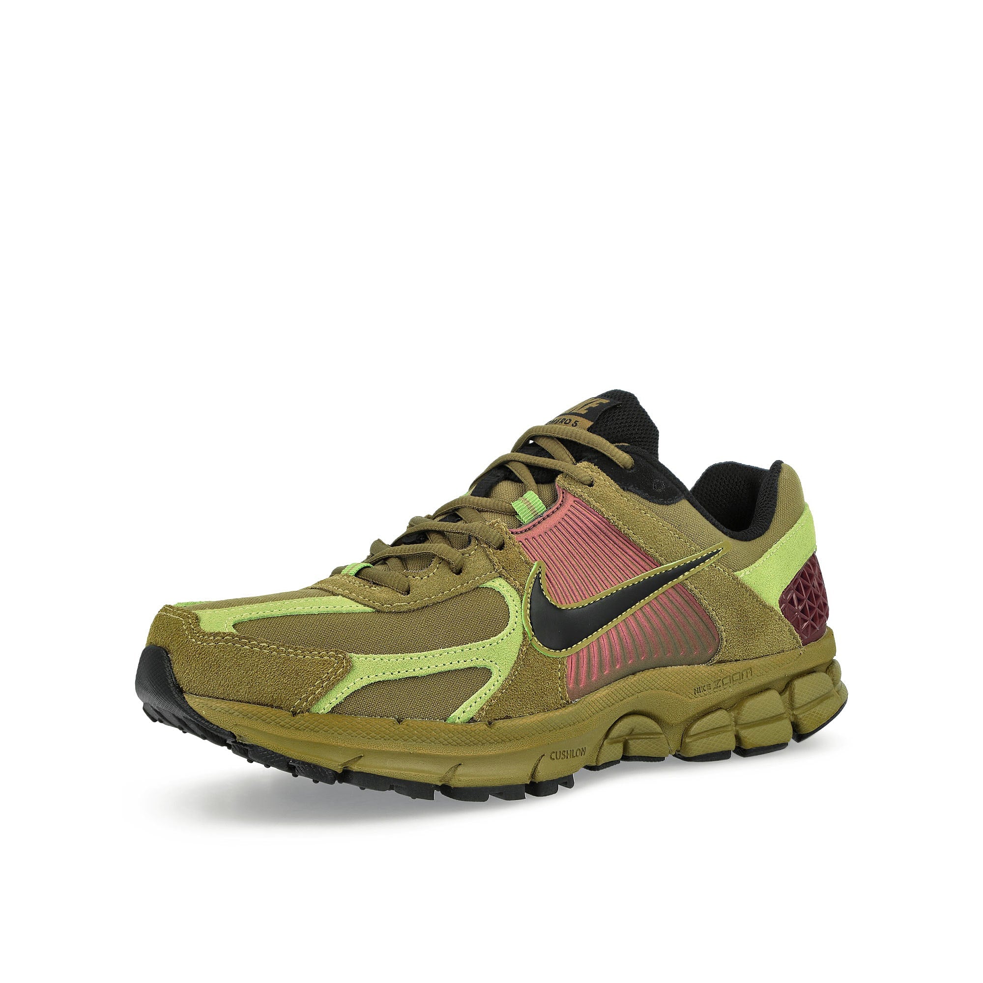 Nike Zoom Vomero 5 Pacific Moss / Black - Pear Low Top Sneakers  Close Up | Overkill