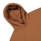 Jordan Wordmark Fleece Hoodie Lt British Tan Hoodies Close-up | Overkill