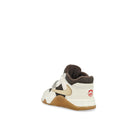 Jordan Travis Scott x Jordan Jumpman Jack TD Sail / Muslin - Dark Mocha High Top Sneakers  Material | Overkill