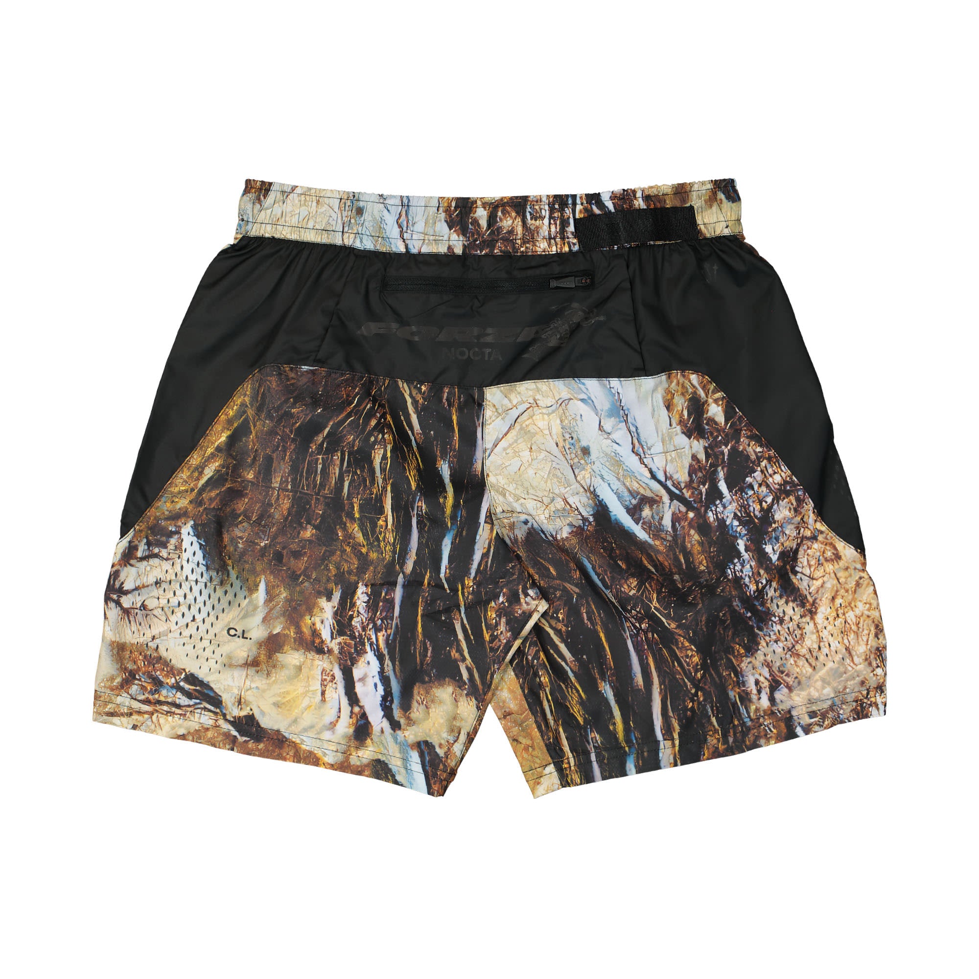 Nike NOCTA x Nike Running Shorts Solid Black / Multi-Color / Black Shorts Material | Overkill