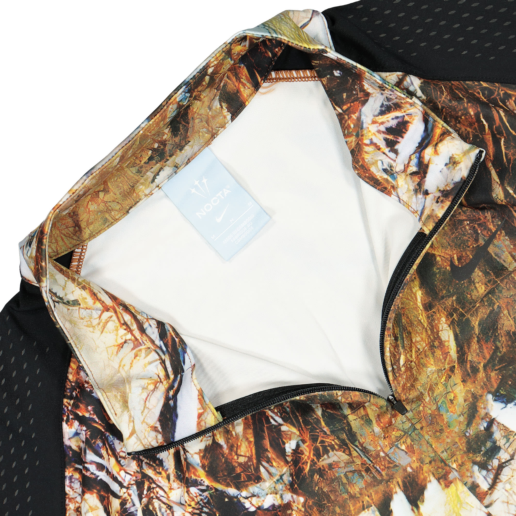 Nike NOCTA x Nike 1/2-Zip Running Top Multi-Color / Black / Black T-Shirts Close-up | Overkill