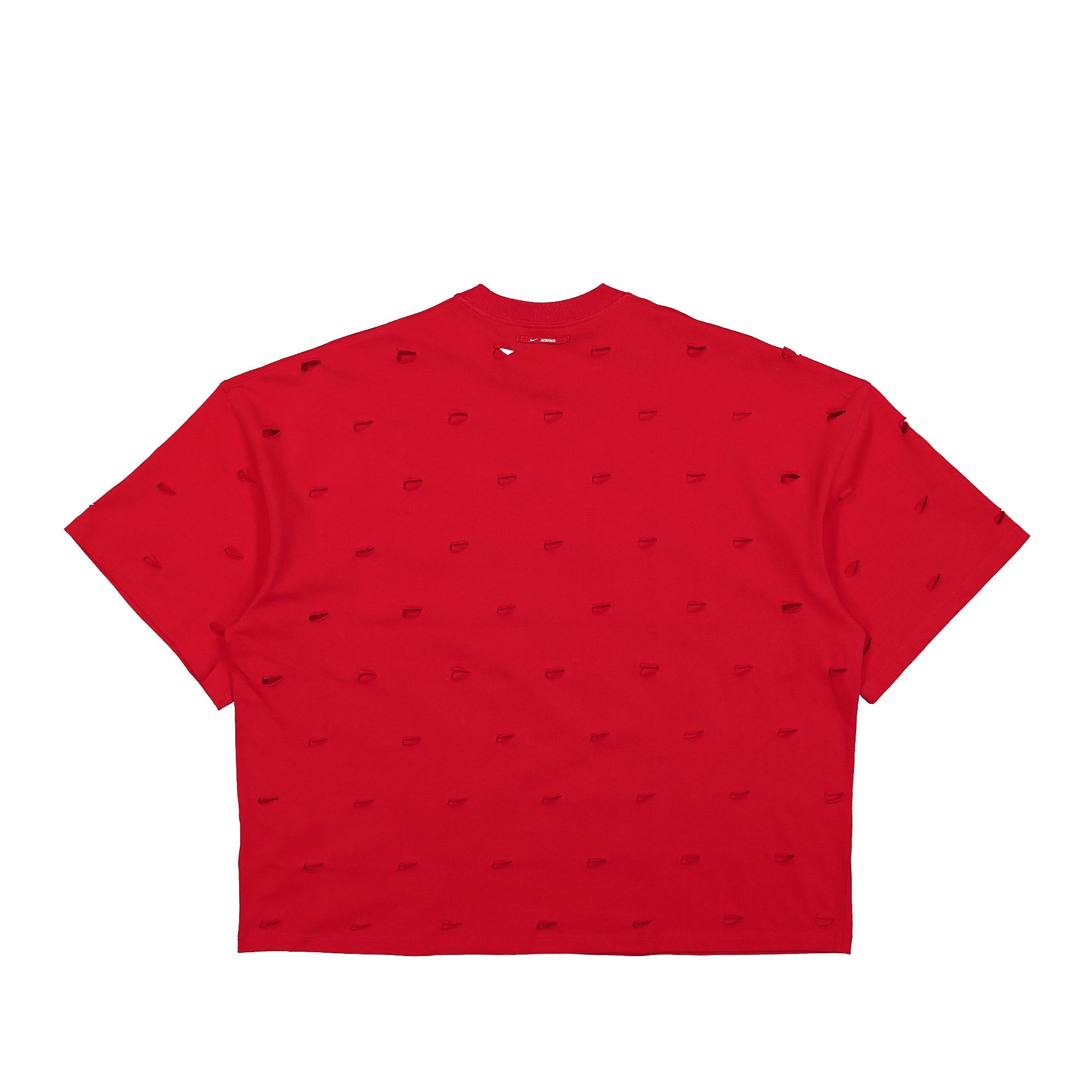 Nike Jacquemus x Nike NRG Swoosh Tee University Red T-Shirts Material | Overkill