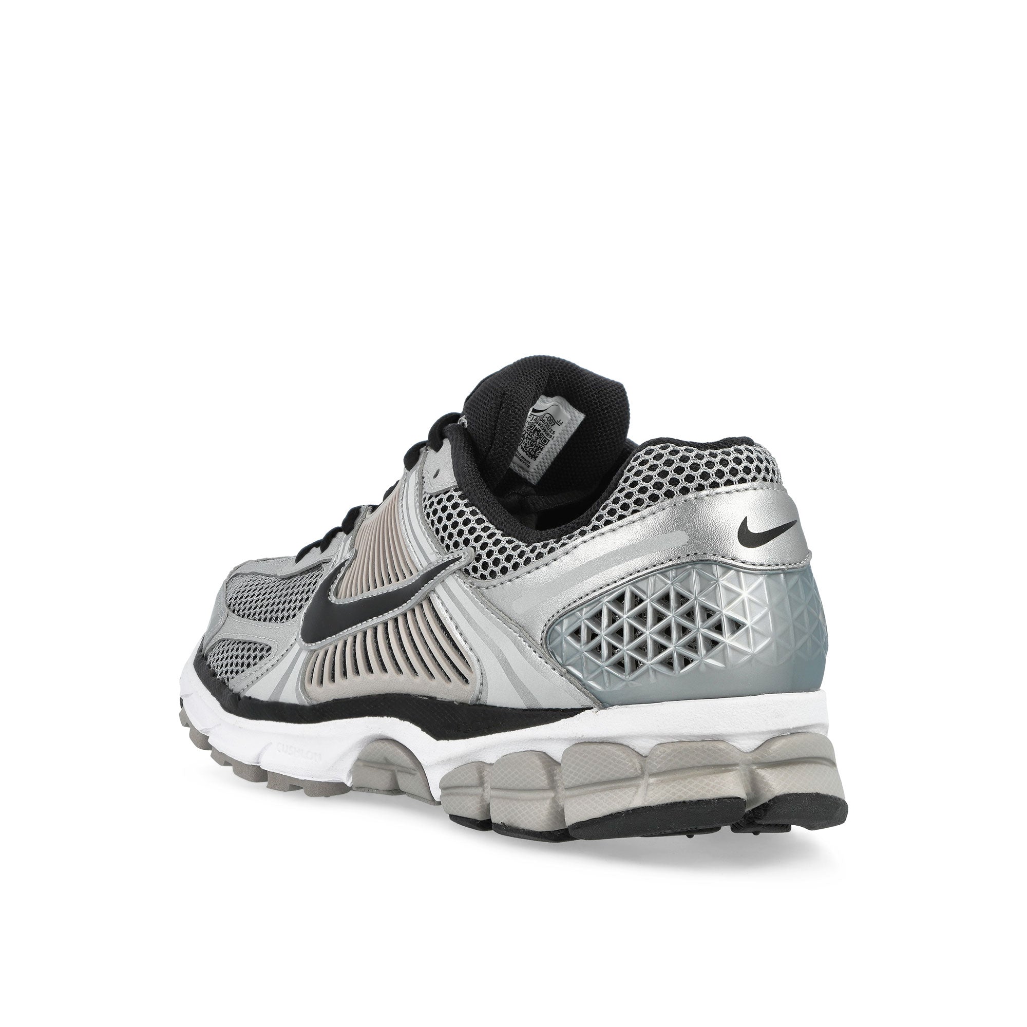Nike Zoom Vomero 5 Metallic Silver / Black - College Grey Low Top Sneakers FJ4151 007 Material | Overkill