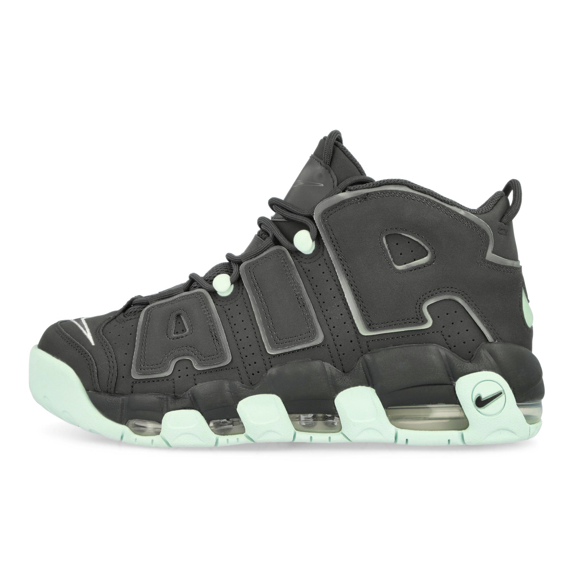 Nike Air More Uptempo '96 Dark Smoke Grey / Dark Smoke Grey High Top Sneakers FJ4181 001 | Overkill