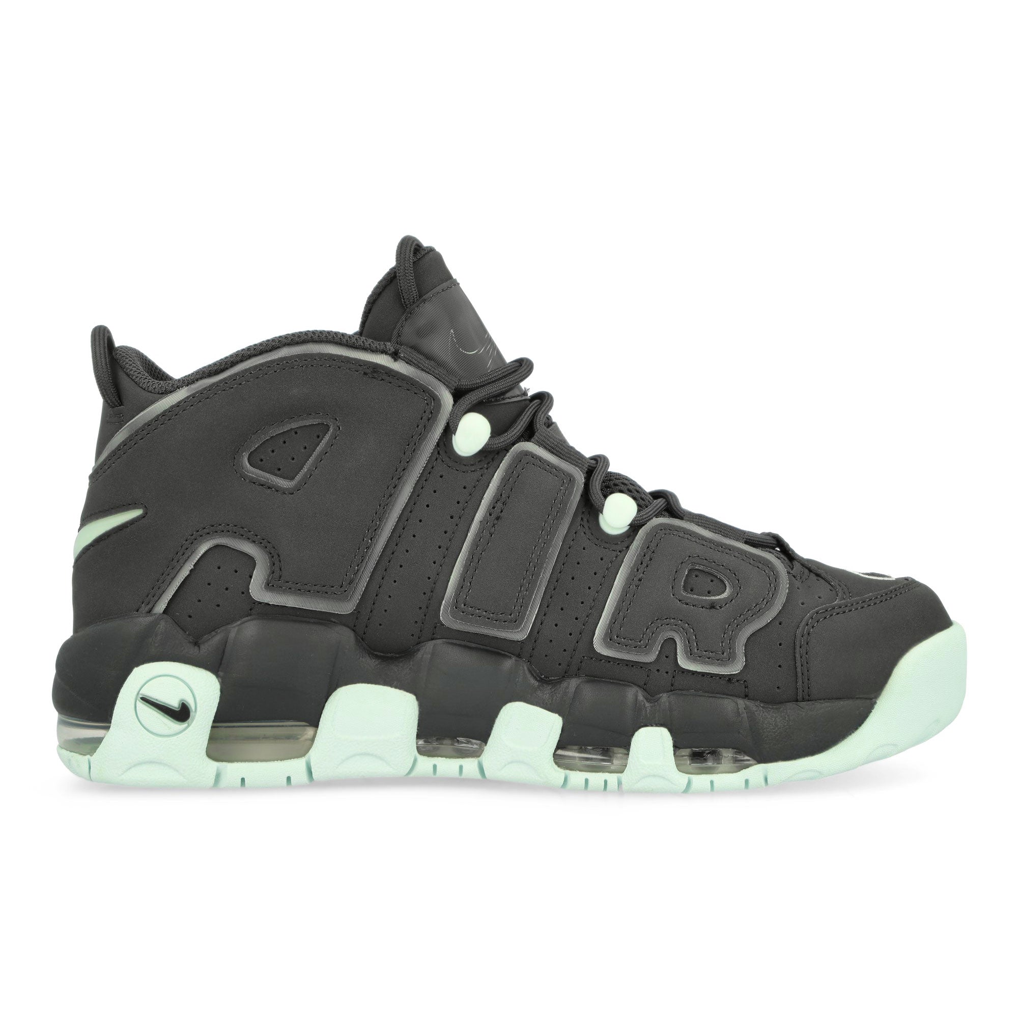 Nike Air More Uptempo '96 Dark Smoke Grey / Dark Smoke Grey High Top Sneakers  Silhouette | Overkill