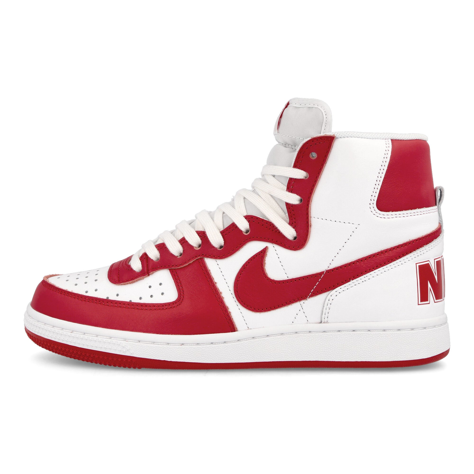 Nike Terminator High White-University Red High Top Sneakers FJ4454 100 | Overkill