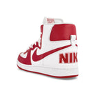 Nike Terminator High White-University Red High Top Sneakers  Material | Overkill