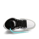 Jordan Wmns Air Jordan 1 Zoom Air Comfort 2 White / Metallic Silver - Photon Dust High Top Sneakers  Detailfoto | Overkill